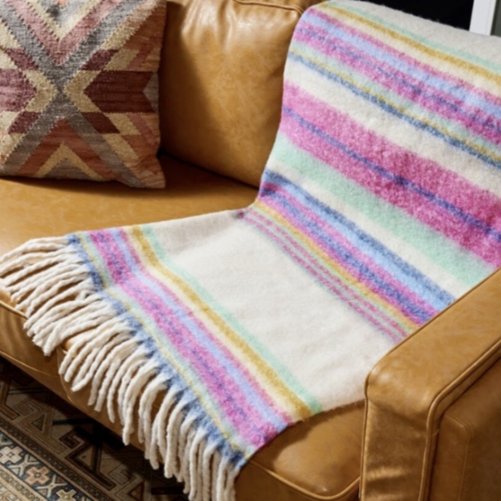 Free People Fringe throw Blanket